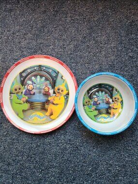 ZAK Designs TELETUBBIES PLATE AND BOWL
